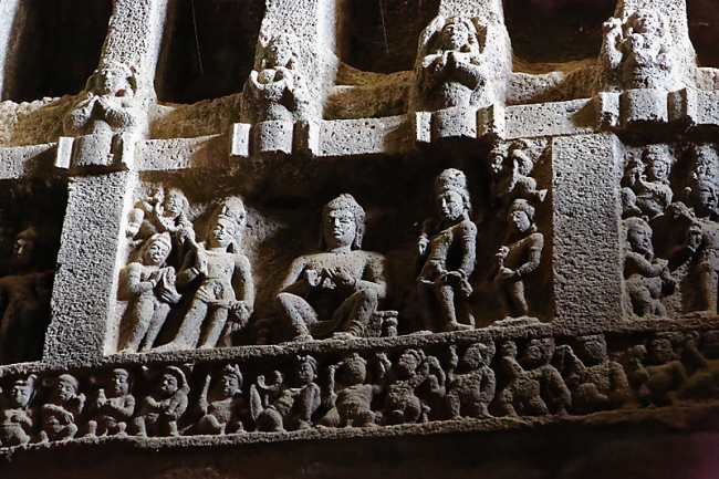 Grottes d'Ellora-Grottes bouddhistes-031
